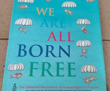 We Are All Born Free Hardback (2008 First Edition) - Amnesty International