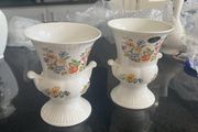 aynsley  cottage garden vases 8 euro each