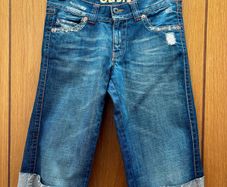 Oasis dark denim shorts jorts