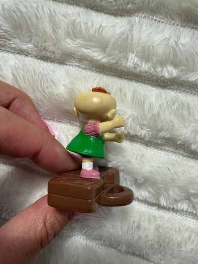 2001 Lil Lillian DeVille 2" Weetos Cereal EUROPE PVC Action Figure Rugrats Used Please look at the pictures