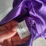 Satin look dress with rhinestones decoration size SM and ml new Image 4