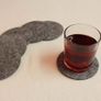 Placemats Coaster Simple Shape Circle Felt Table Mats Set 2 pieces Image 4