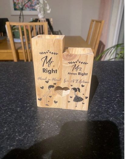 Wedding candle holders