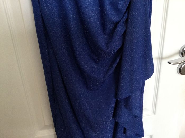 Dress royal blue glitter size L