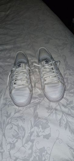 Adidas Originals Nizza Low leather trainers