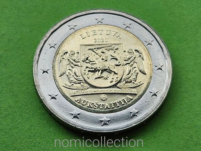 Commemorative Uncirculated 5x2 Euro coins.