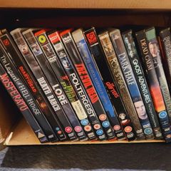 Horror Movie Dvds Rare SteelBook and Out Of Print Versions (16 in Total)