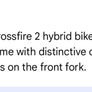 Mens carrera crossfire bike Image 8
