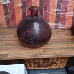 antique glass vase