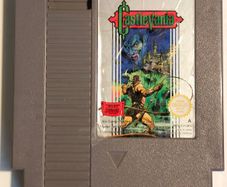 Castlevania NES Nintendo cartridge