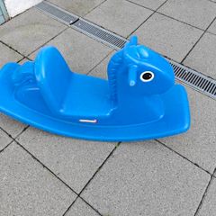 Little Tikes Rocking Horse in blue