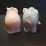 Hippo&Elephant Figurines Image 2