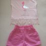 Girls Top & Shorts - see 3 pics Image 3