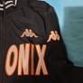 kappa black orange large medium jacket Image 3