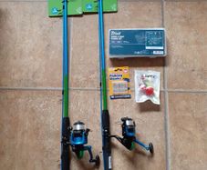 fishing rod and reel