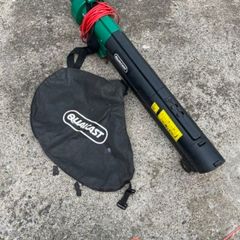 Electric Leaf Blower, Vacuum & Mulcher 3-in-1