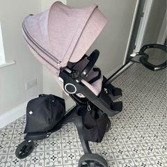 Stokke buggy V6 3 in 1 system bassinet seat car seat