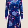 BNWT - Monsoon Valerie Star Print Velvet Dress  UK 12 Image 4
