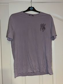 Lilac T Shirt size Large