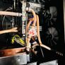 PC desktop, screen, keyboard Image 3