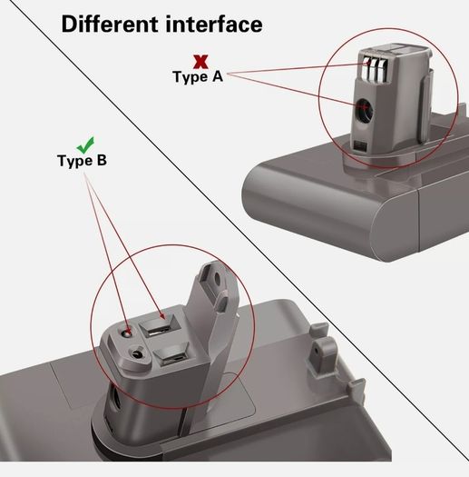 Dyson DC44 battery replacement