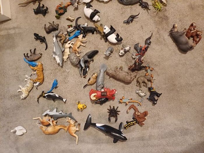 schleich animals figurines toys multiple items x 78