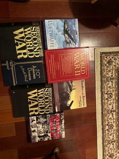 Various historical world war books