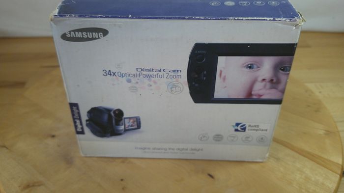 Samsung VP D371 MiniDV Digital Camcorder (PAL) Tested & Working Boxed with Accessories