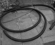 Perforated land drain pipe - 7.5m and 2m lengths