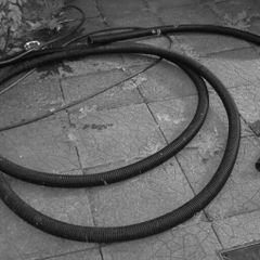 Perforated land drain pipe - 7.5m and 2m lengths