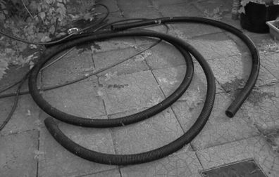 Perforated land drain pipe - 7.5m and 2m lengths