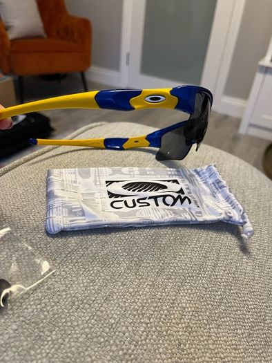 Oakley Flak Jacket XLJ Sunglasses - Blue/Yellow