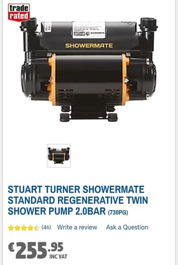 Stuart Turner Showermate 2.0bar Pump