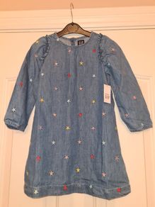 GAP girls denim dress