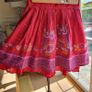 New Tags Beautiful Monsoon Girls Red Embroidered Beaded Skirt 12 to 13Yrs Image 4