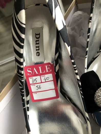 Size 40 New shoes By DUNE