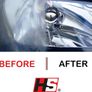 HS Headlight Restoration Kit - Complete set for Polishing Dull and Worn Headlights for Car Restoration - Repair Yellow Faded Headlights  Car Headlamp Cleaner To Restore Clarity made in EU Image 2