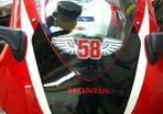 Marco Simoncelli #58 decal