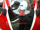 Marco Simoncelli #58 decal