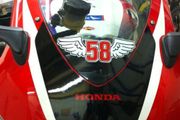 Marco Simoncelli #58 decal