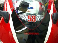 main image for ad Marco Simoncelli #58 decal