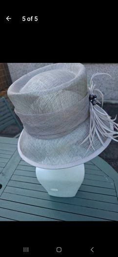 Stunning Silver Hat