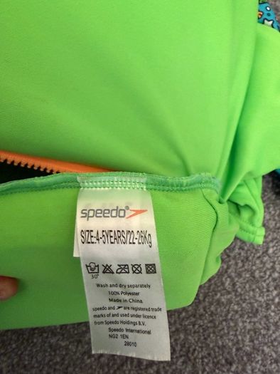 Speedo float suit (4-5 years)