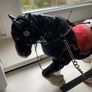 Vintage Ceramic Shire Horse and Trap Image 2