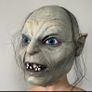 Gollum latex mask from lord of the rings for Halloween party. Image 3