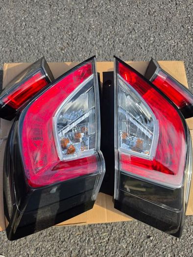 Honda Civic FK7 FK8 2017-2022 Tail Lights Complete Set 4pcs OEM Mint - Hatchback