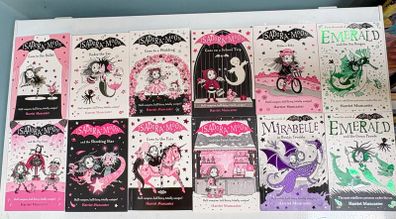 Isadora Moon, Mirabelle & Emerald 11 x book collection NEW