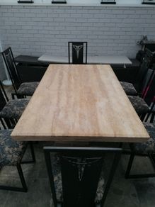 Heavy Marble Dining Kitchen Table