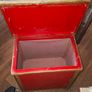 1920s to 1950s Lloyd Loom Style Woven Laundry Bin or Bedside Cabinet Movie Props or Home use Image 6
