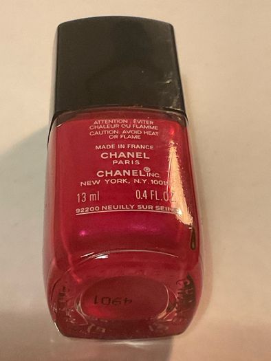 Vintage CHANEL Le Vernis Nail Polish Tentation 541 Full Size 13ml